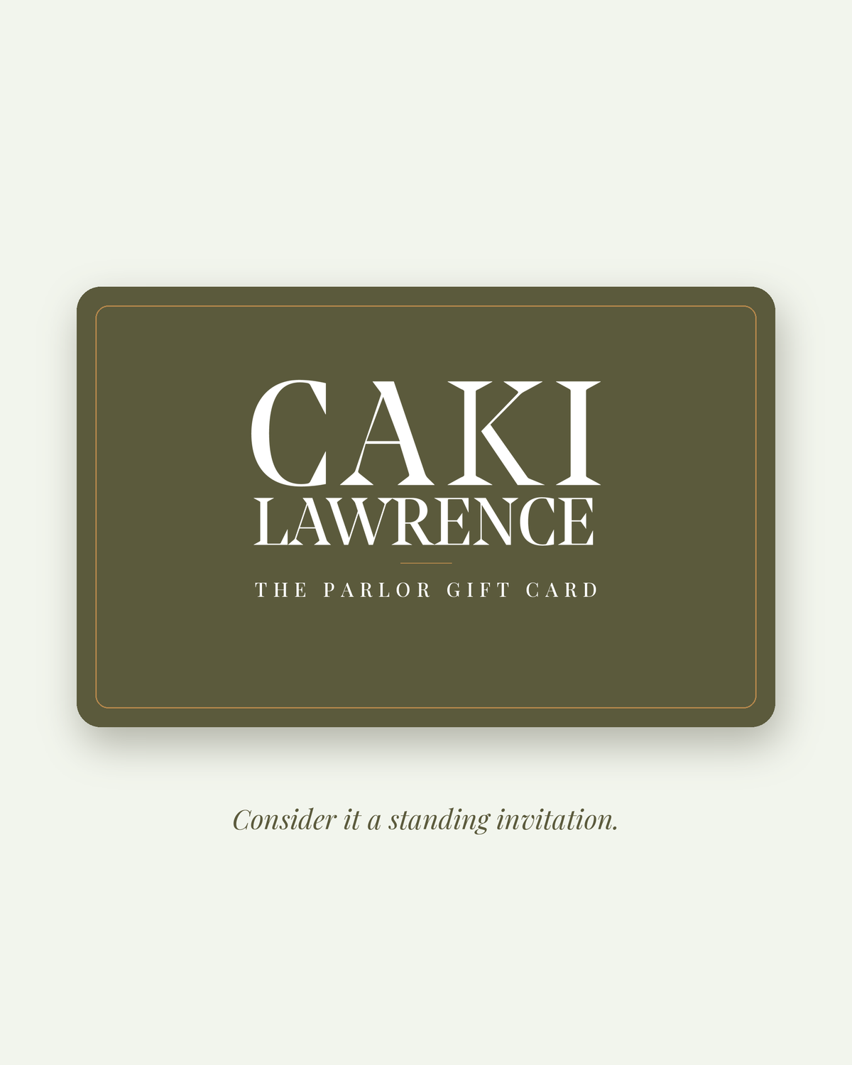 The Parlor Gift Card
